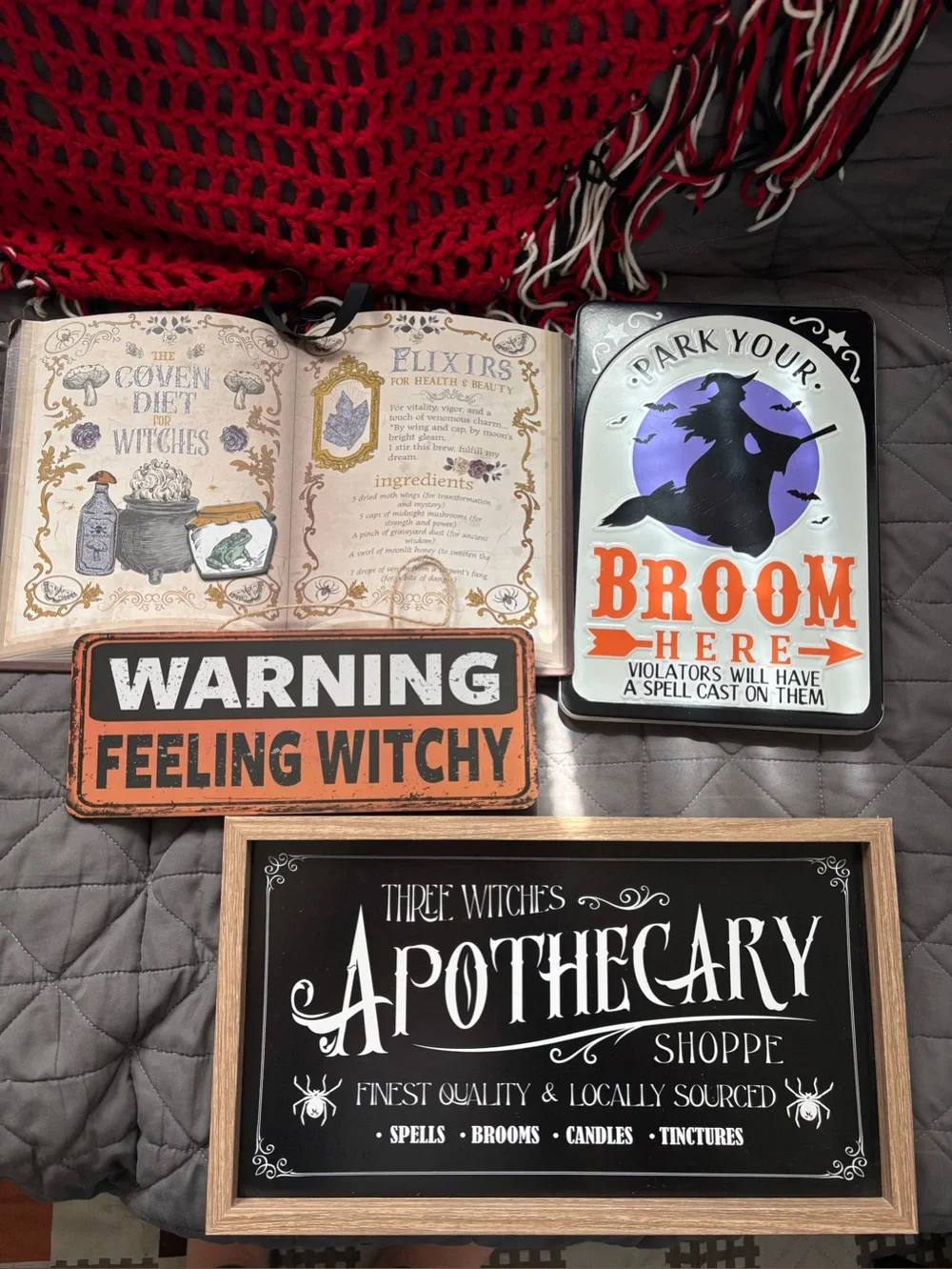 Halloween witch picture lot (4)comes together